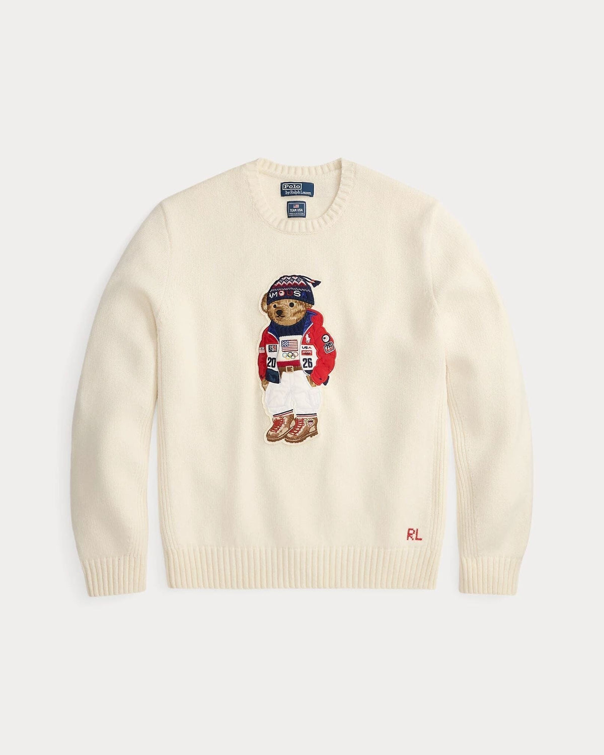 Ralph Lauren Team Usa Polo Bear Sweater